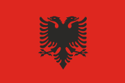 bandera de Albania