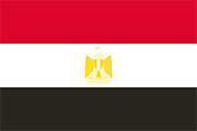 bandera de Egipto