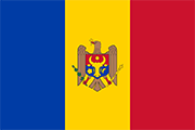 bandera de Rep. de Moldova