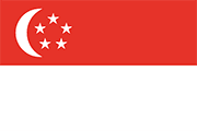 bandera de Singapur