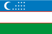 Uzbekistan flag